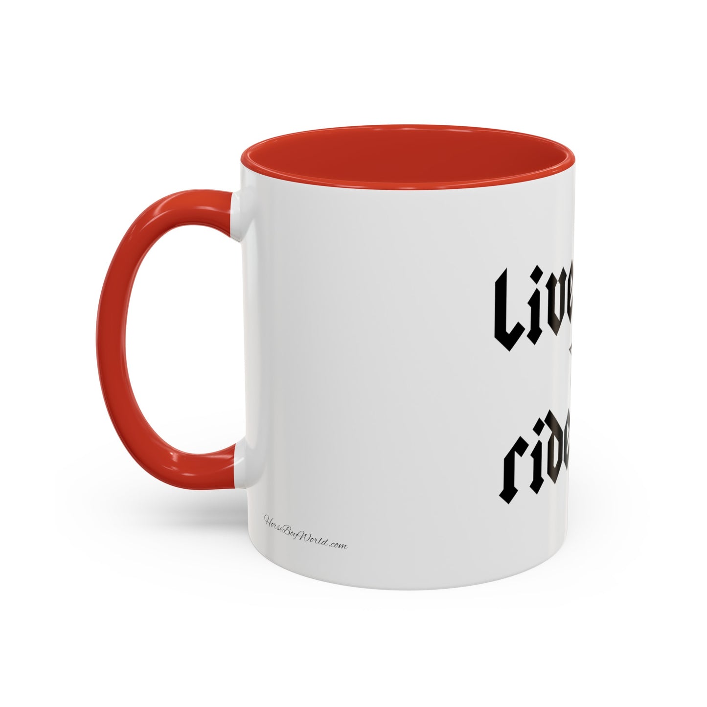 Live Free Ride Free - Accent Coffee Mug (11, 15oz)