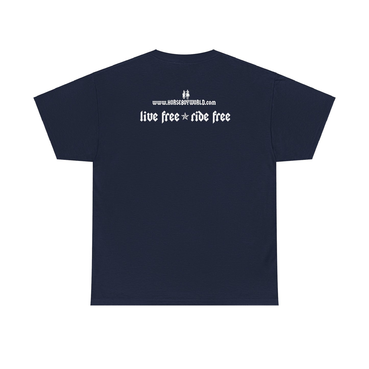 EU Printer - Horse Boy - Unisex Heavy Cotton Tee