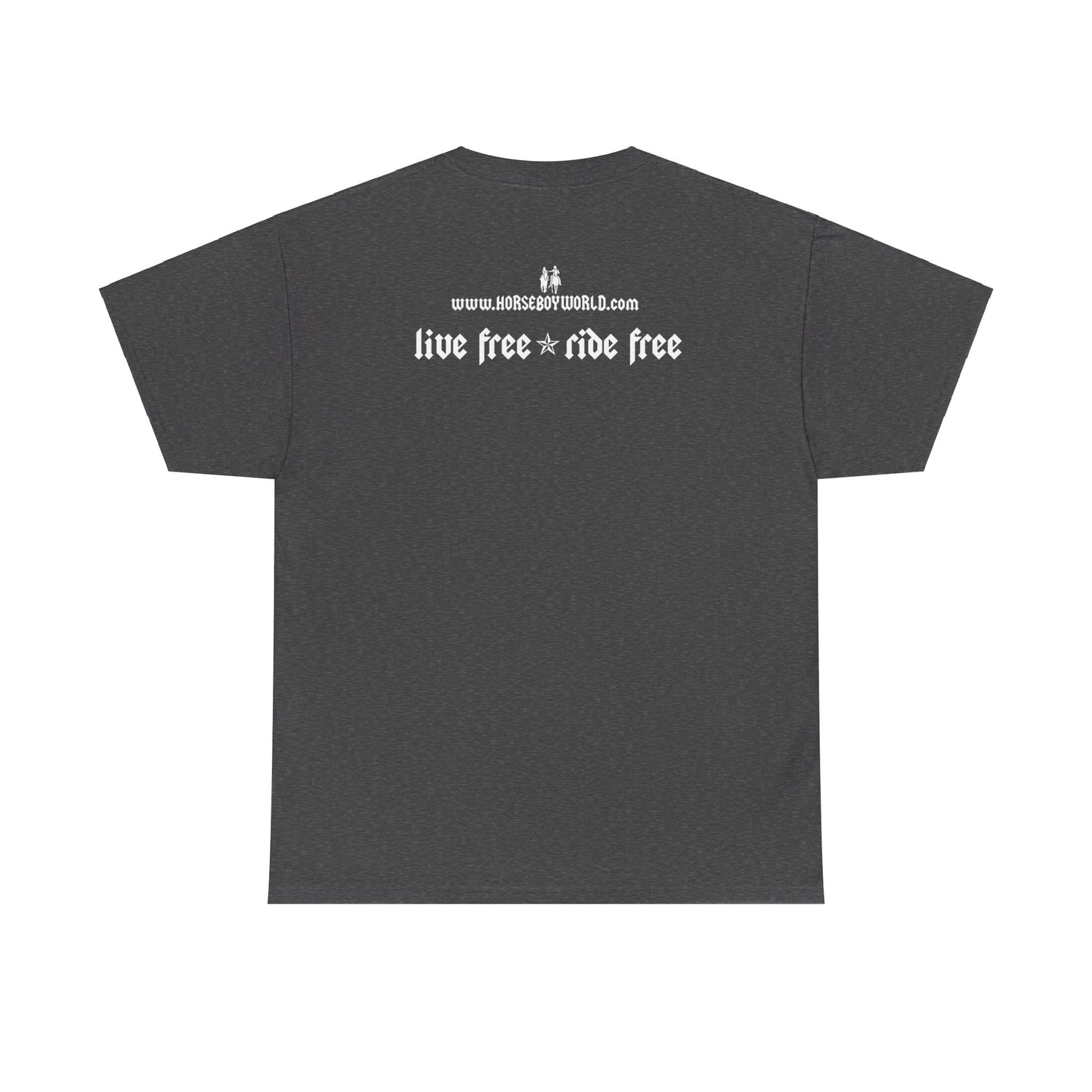 EU Printer - Horse Boy - Unisex Heavy Cotton Tee