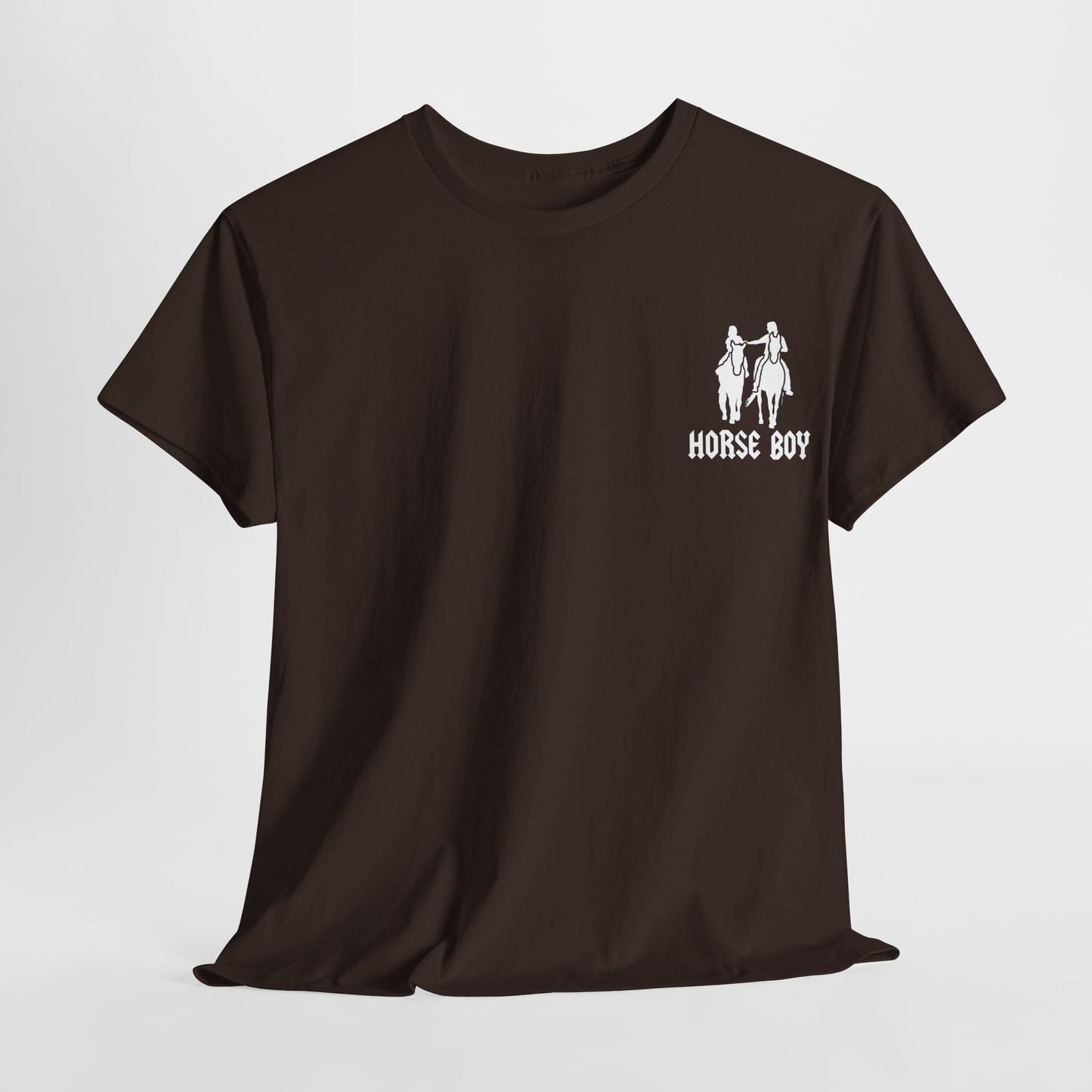 EU Printer - Horse Boy - Unisex Heavy Cotton Tee