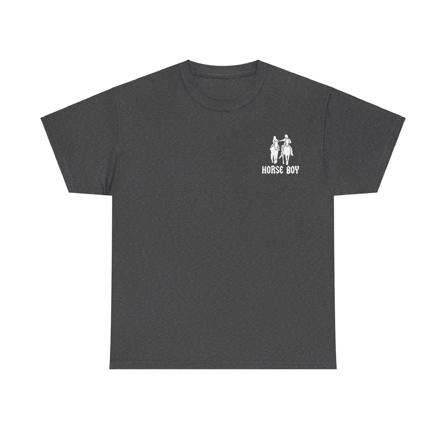 EU Printer - Horse Boy - Unisex Heavy Cotton Tee