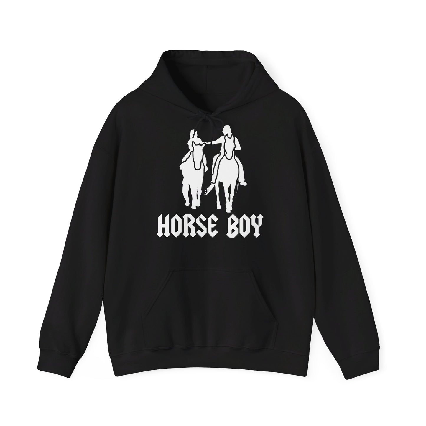 EU printer - Horse Boy Hoodie - Unisex Heavy Blend™ Hooded Sweatshirt