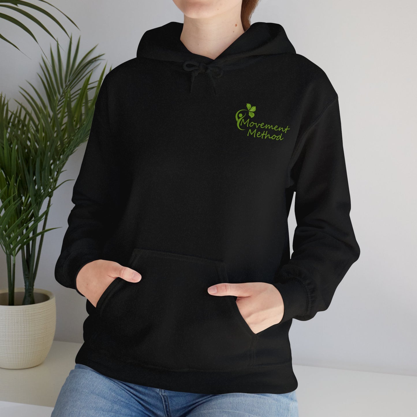 Movement Method - Light Colored URL - Unisex Heavy Blend™ Hooded Sweatshirt