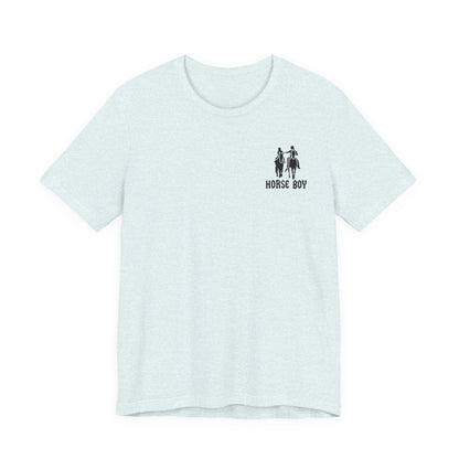 Horse Boy - Live Free Ride Free - Light colors -  Unisex Jersey Short Sleeve Tee