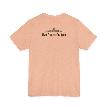 Horse Boy - Live Free Ride Free - Light colors -  Unisex Jersey Short Sleeve Tee