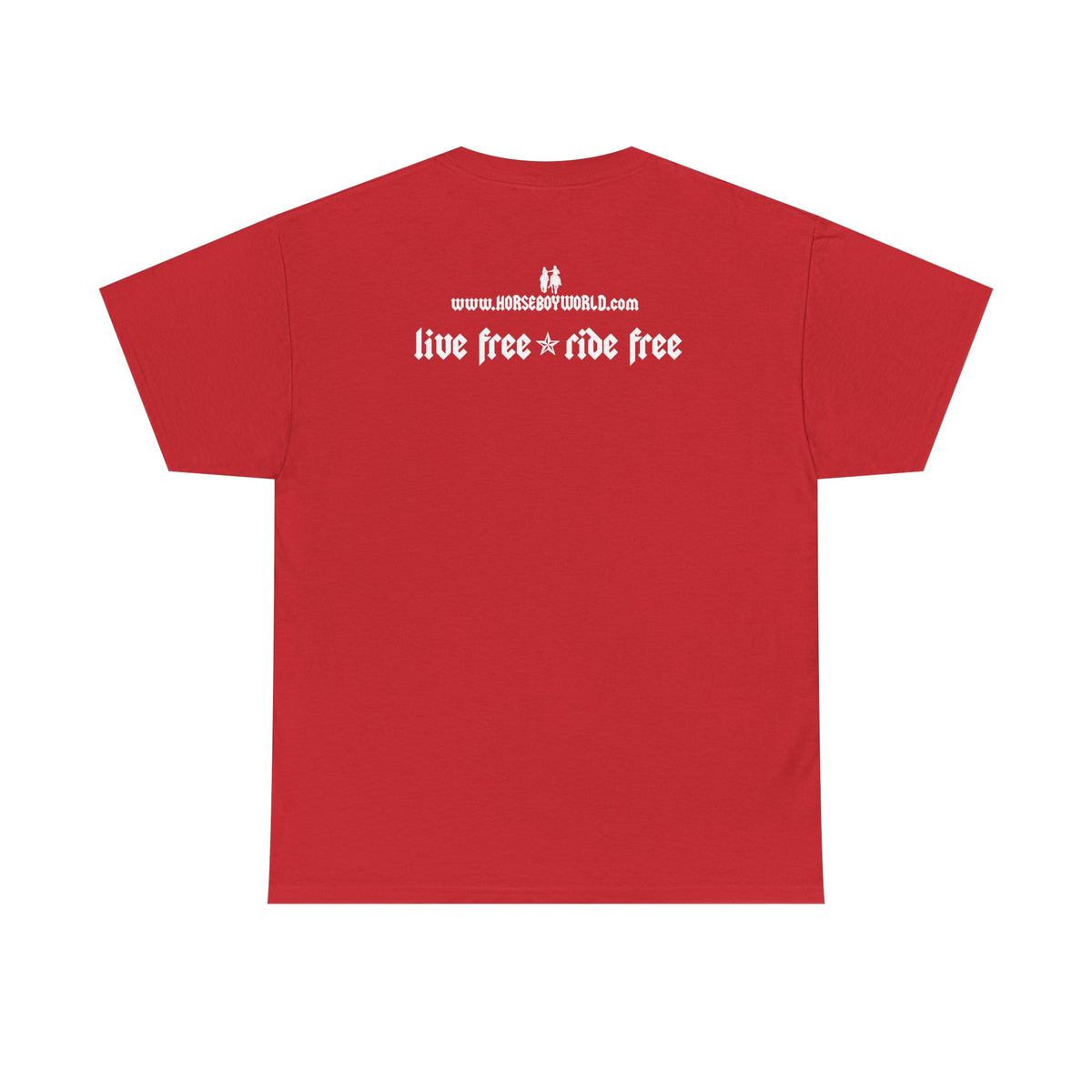 EU Printer - Horse Boy - Unisex Heavy Cotton Tee