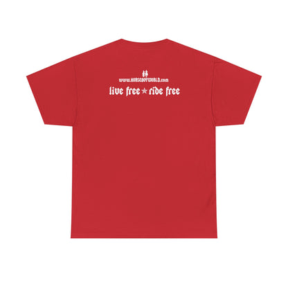 EU Printer - Horse Boy - Unisex Heavy Cotton Tee