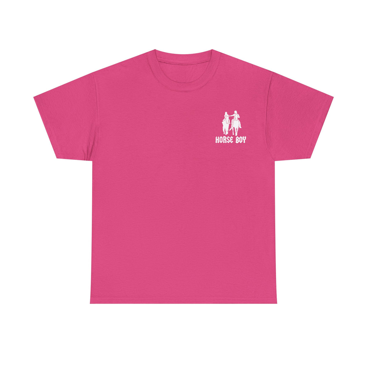 EU Printer - Horse Boy - Unisex Heavy Cotton Tee