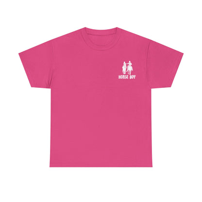 EU Printer - Horse Boy - Unisex Heavy Cotton Tee