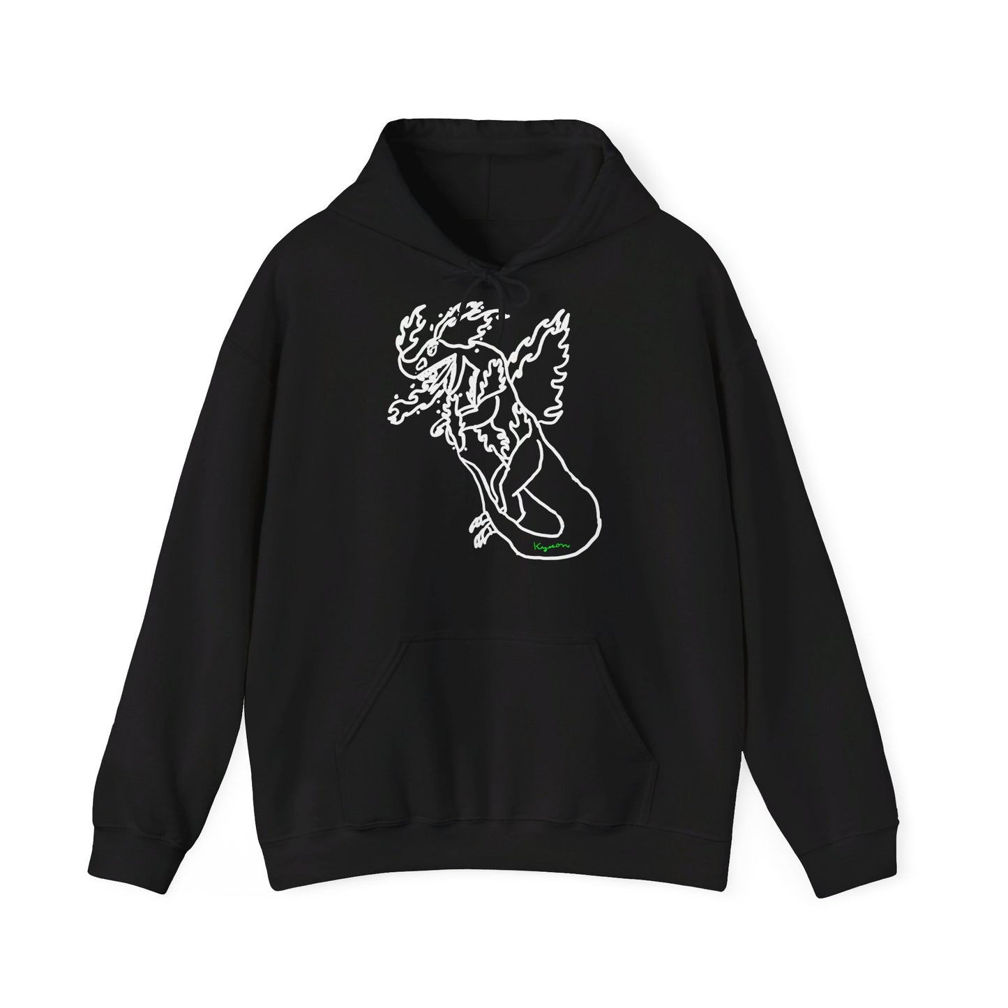 EU printer - Fireblizzard - Unisex Heavy Blend™ Hooded Sweatshirt