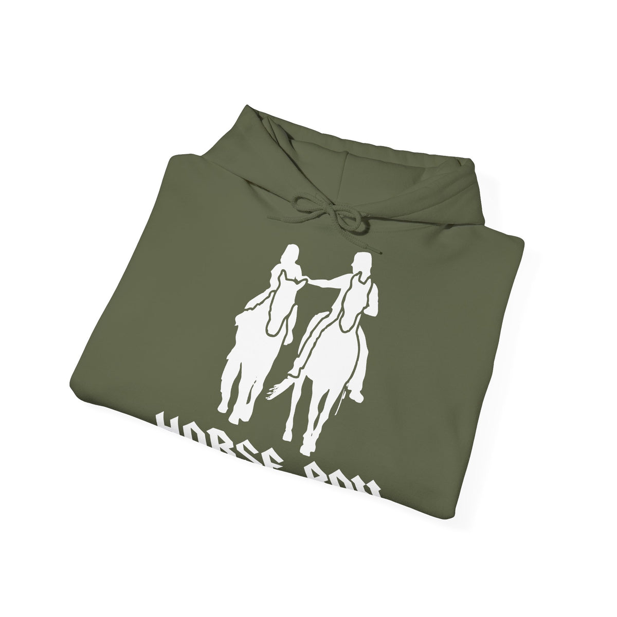 EU printer - Horse Boy Hoodie - Unisex Heavy Blend™ Hooded Sweatshirt