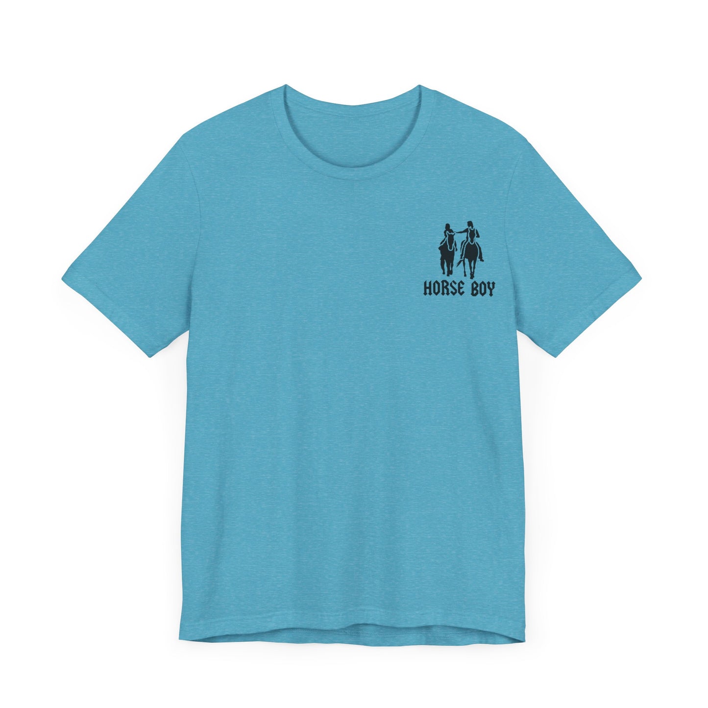 Horse Boy - Live Free Ride Free - Light colors -  Unisex Jersey Short Sleeve Tee