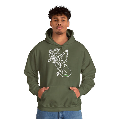 EU printer - Fireblizzard - Unisex Heavy Blend™ Hooded Sweatshirt