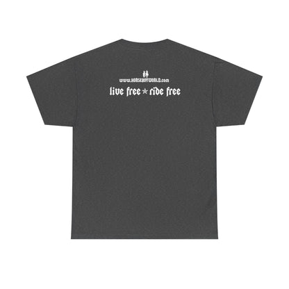 EU Printer - Horse Boy - Unisex Heavy Cotton Tee