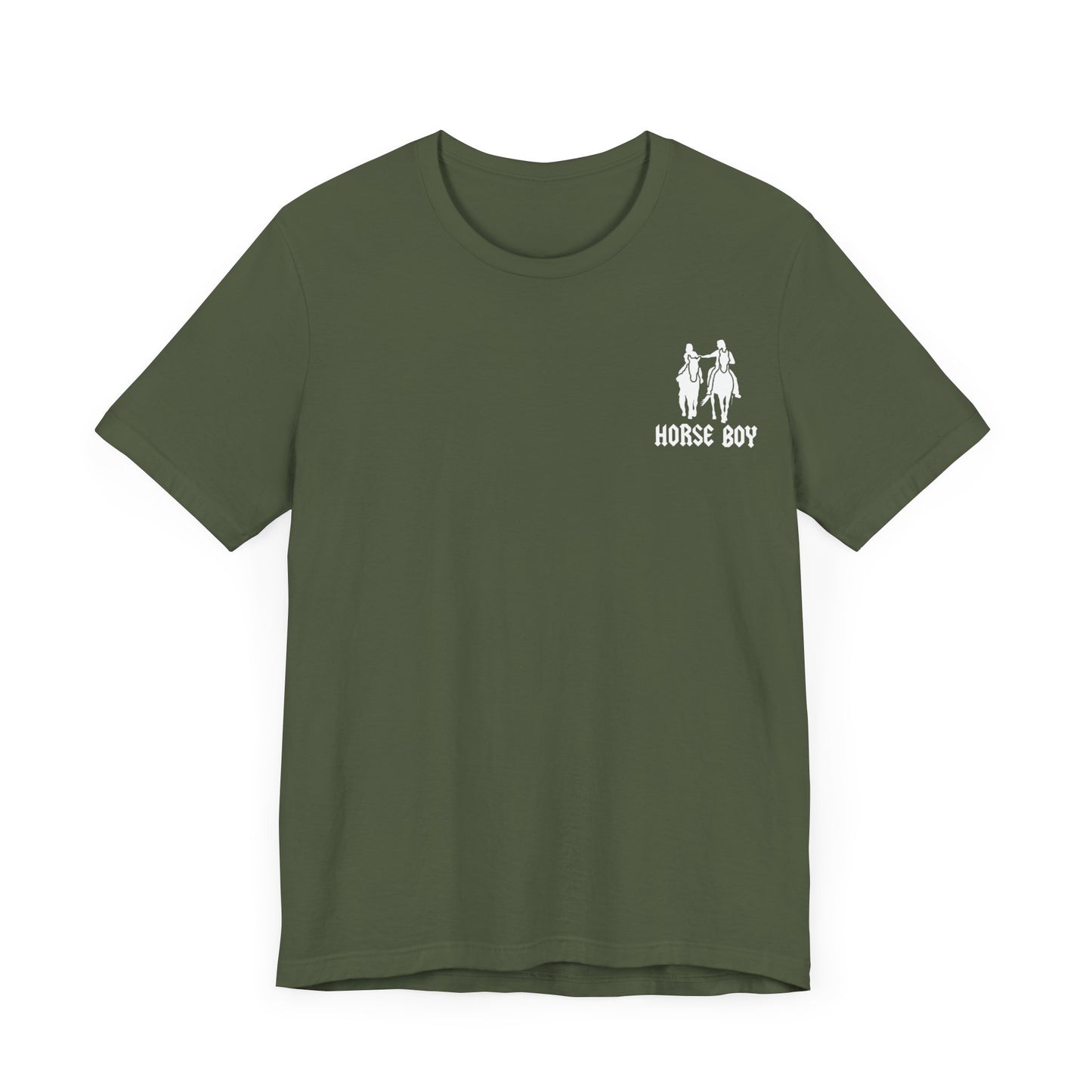 Horse Boy - Live Free Ride Free - Unisex Jersey Short Sleeve Tee