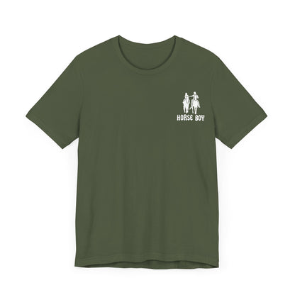 Horse Boy - Live Free Ride Free - Unisex Jersey Short Sleeve Tee
