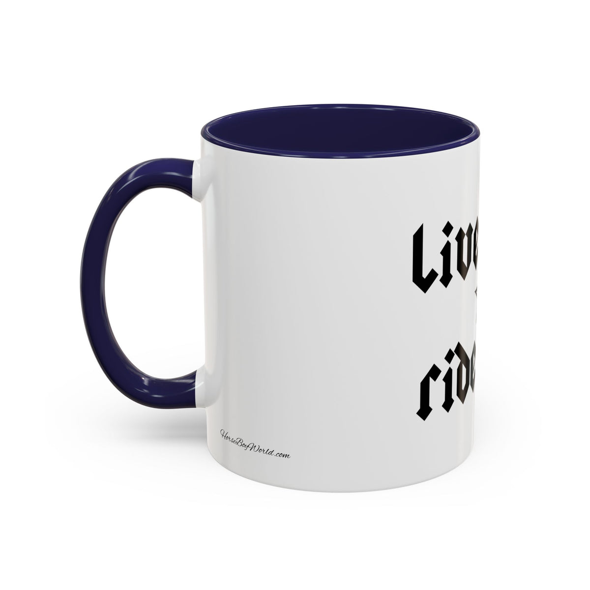 Live Free Ride Free - Accent Coffee Mug (11, 15oz)
