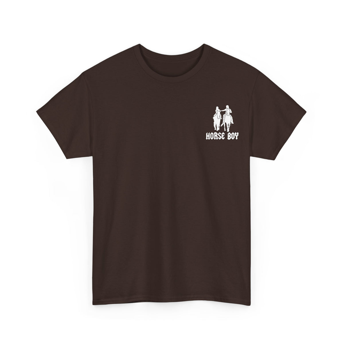 EU Printer - Horse Boy - Unisex Heavy Cotton Tee