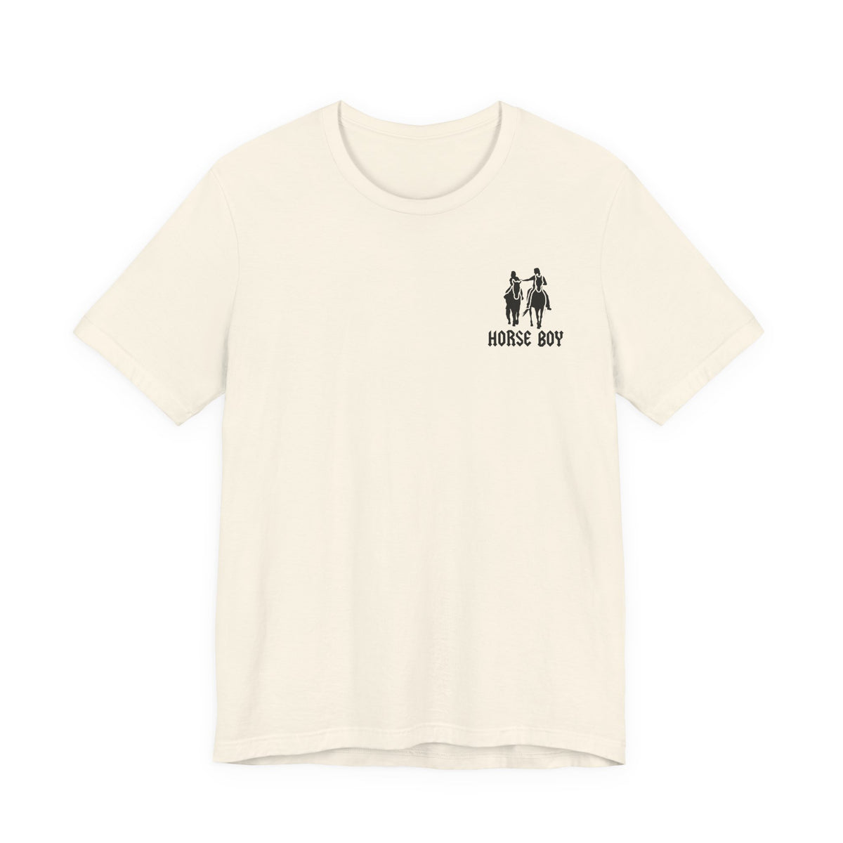 Horse Boy - Live Free Ride Free - Light colors -  Unisex Jersey Short Sleeve Tee