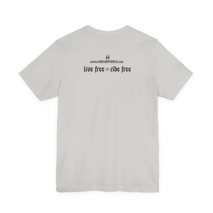 Horse Boy - Live Free Ride Free - Light colors -  Unisex Jersey Short Sleeve Tee