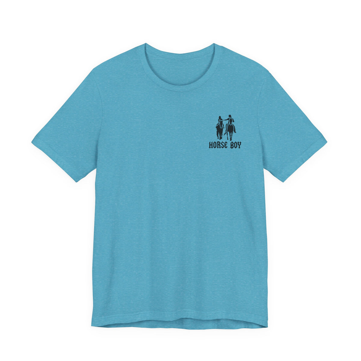 Horse Boy - Live Free Ride Free - Light colors -  Unisex Jersey Short Sleeve Tee