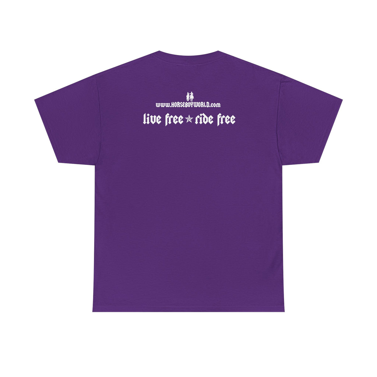 EU Printer - Horse Boy - Unisex Heavy Cotton Tee