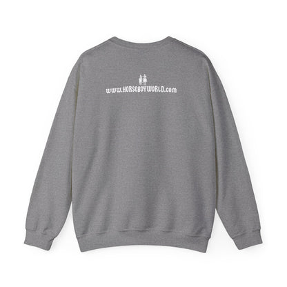 Live Free Ride Free - Light Letters - Unisex Heavy Blend™ Crewneck Sweatshirt