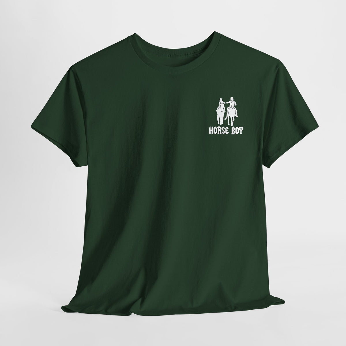EU Printer - Horse Boy - Unisex Heavy Cotton Tee