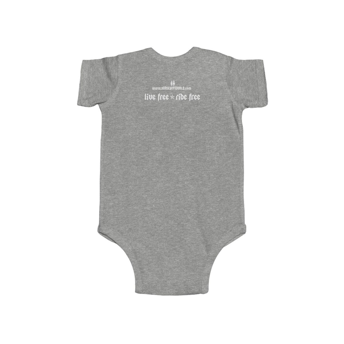Live Free Ride Free - Infant Fine Jersey Bodysuit