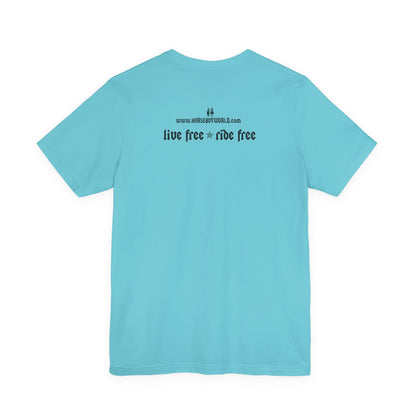 Horse Boy - Live Free Ride Free - Light colors -  Unisex Jersey Short Sleeve Tee