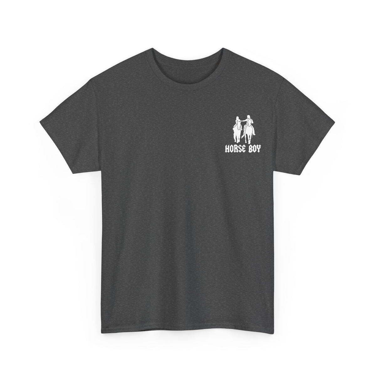 EU Printer - Horse Boy - Unisex Heavy Cotton Tee