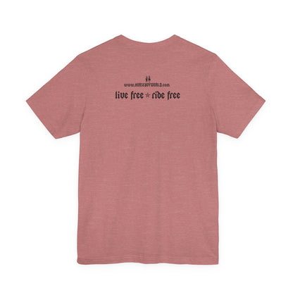 Horse Boy - Live Free Ride Free - Light colors -  Unisex Jersey Short Sleeve Tee