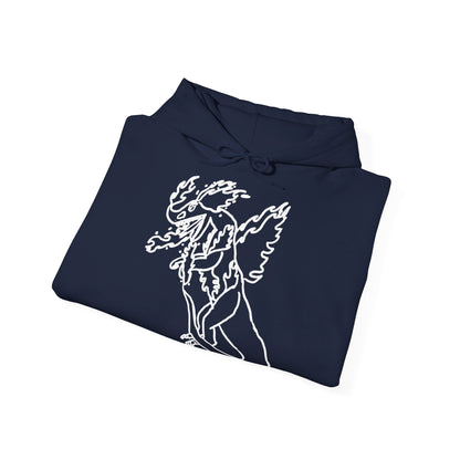 EU printer - Fireblizzard - Unisex Heavy Blend™ Hooded Sweatshirt