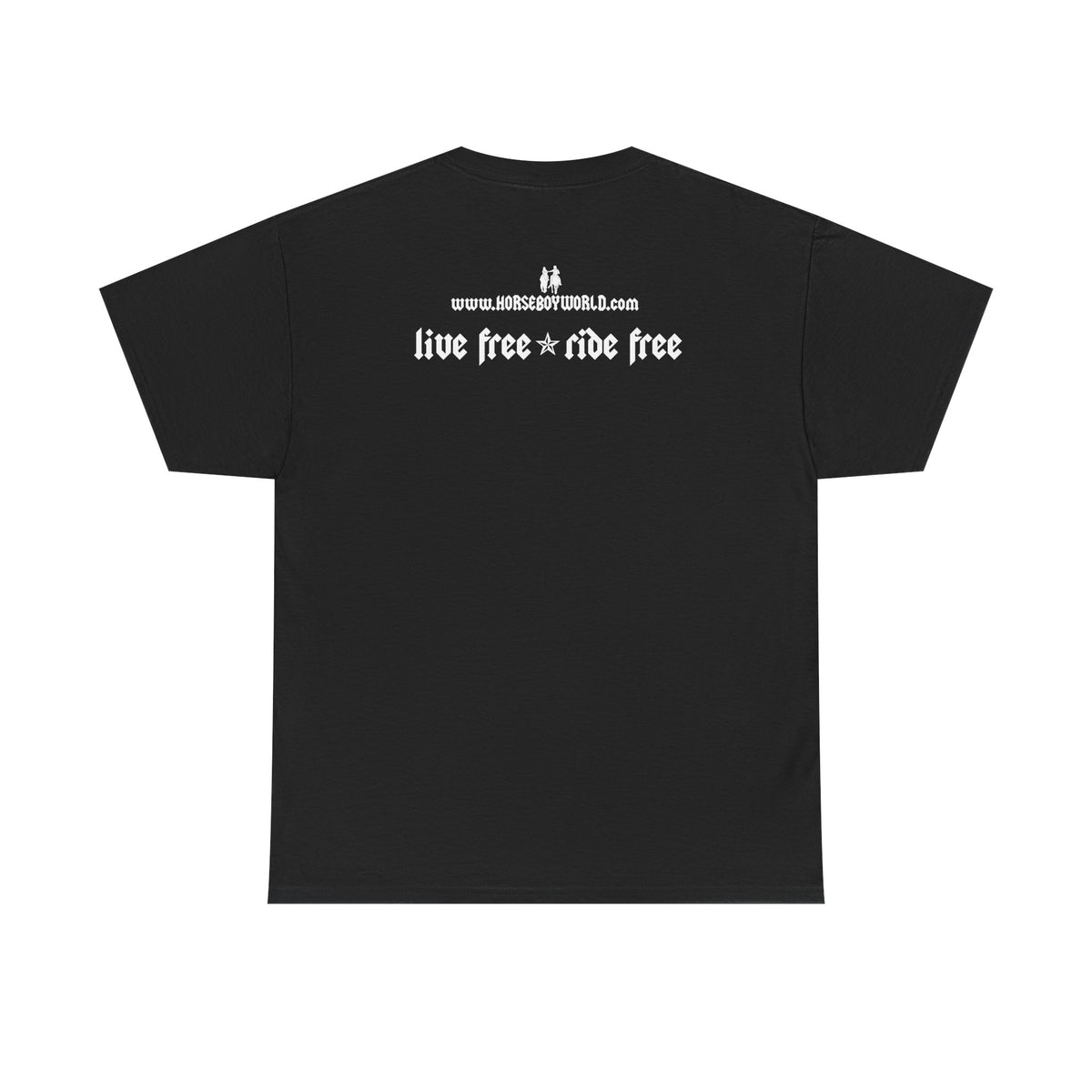 EU Printer - Horse Boy - Unisex Heavy Cotton Tee