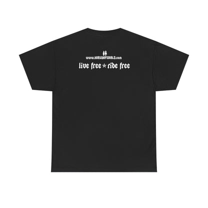 EU Printer - Horse Boy - Unisex Heavy Cotton Tee