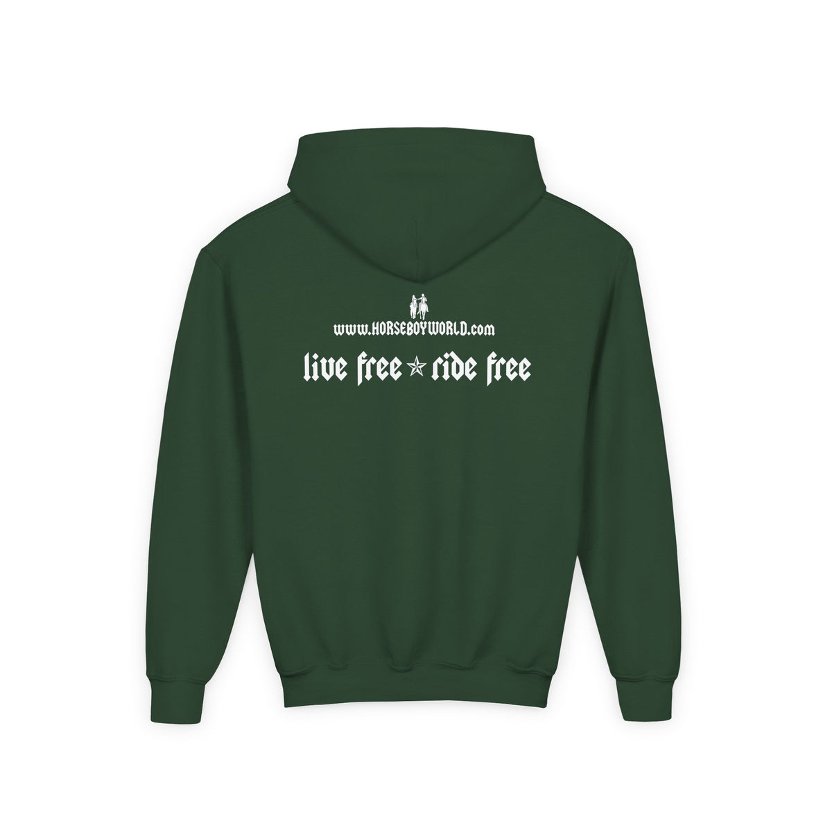 Horse Boy - Youth Heavy Blend Hooded Sweatshirt