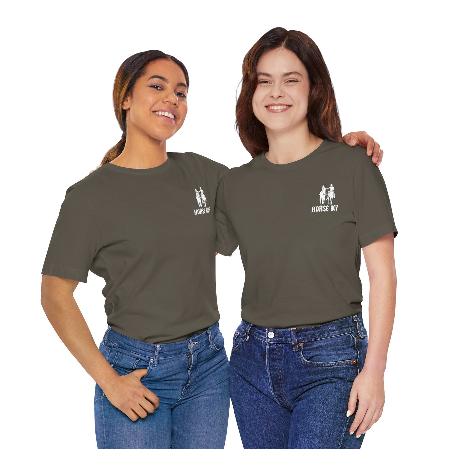 Horse Boy - Live Free Ride Free - Unisex Jersey Short Sleeve Tee
