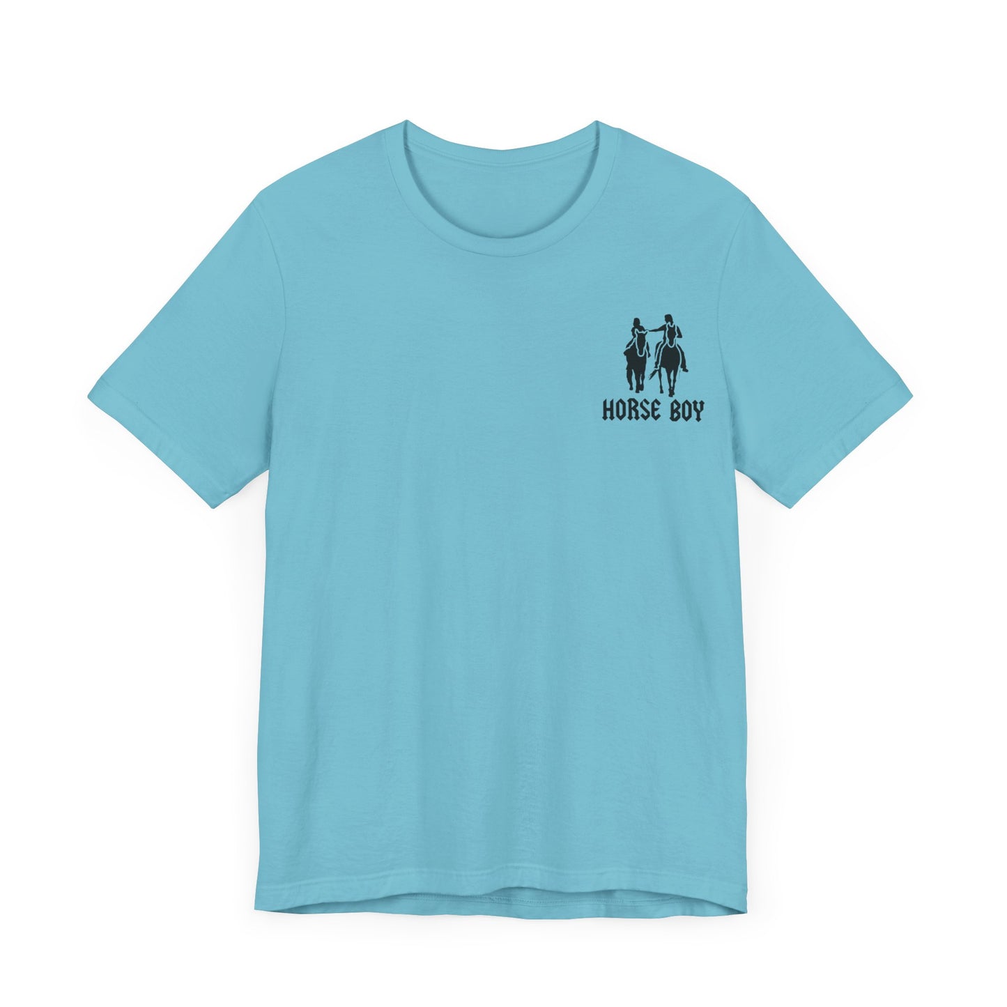 Horse Boy - Live Free Ride Free - Light colors -  Unisex Jersey Short Sleeve Tee