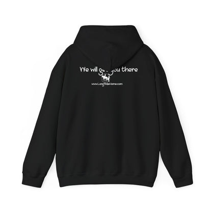 Long Ride Home White Logo Hoodie