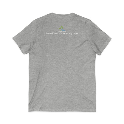 NTLS - Unisex Jersey Short Sleeve V-Neck Tee