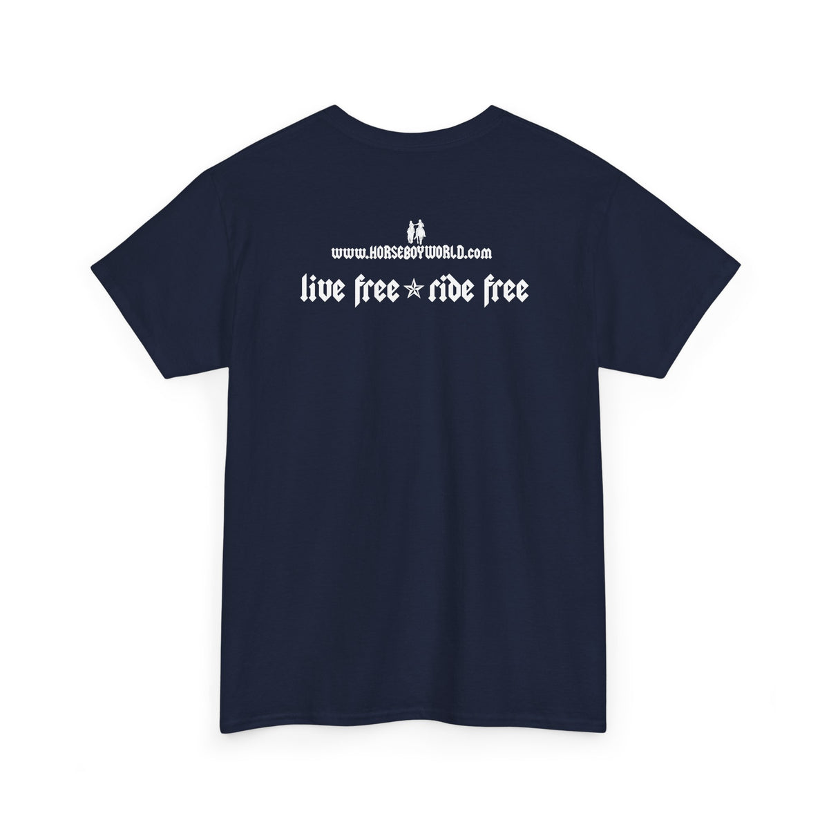 EU Printer - Horse Boy - Unisex Heavy Cotton Tee