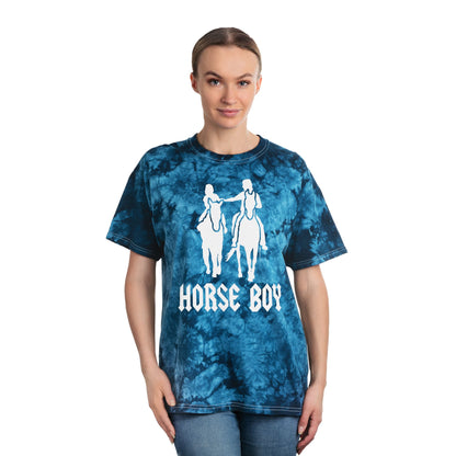 Horse Boy - Tie-Dye Tee, Crystal