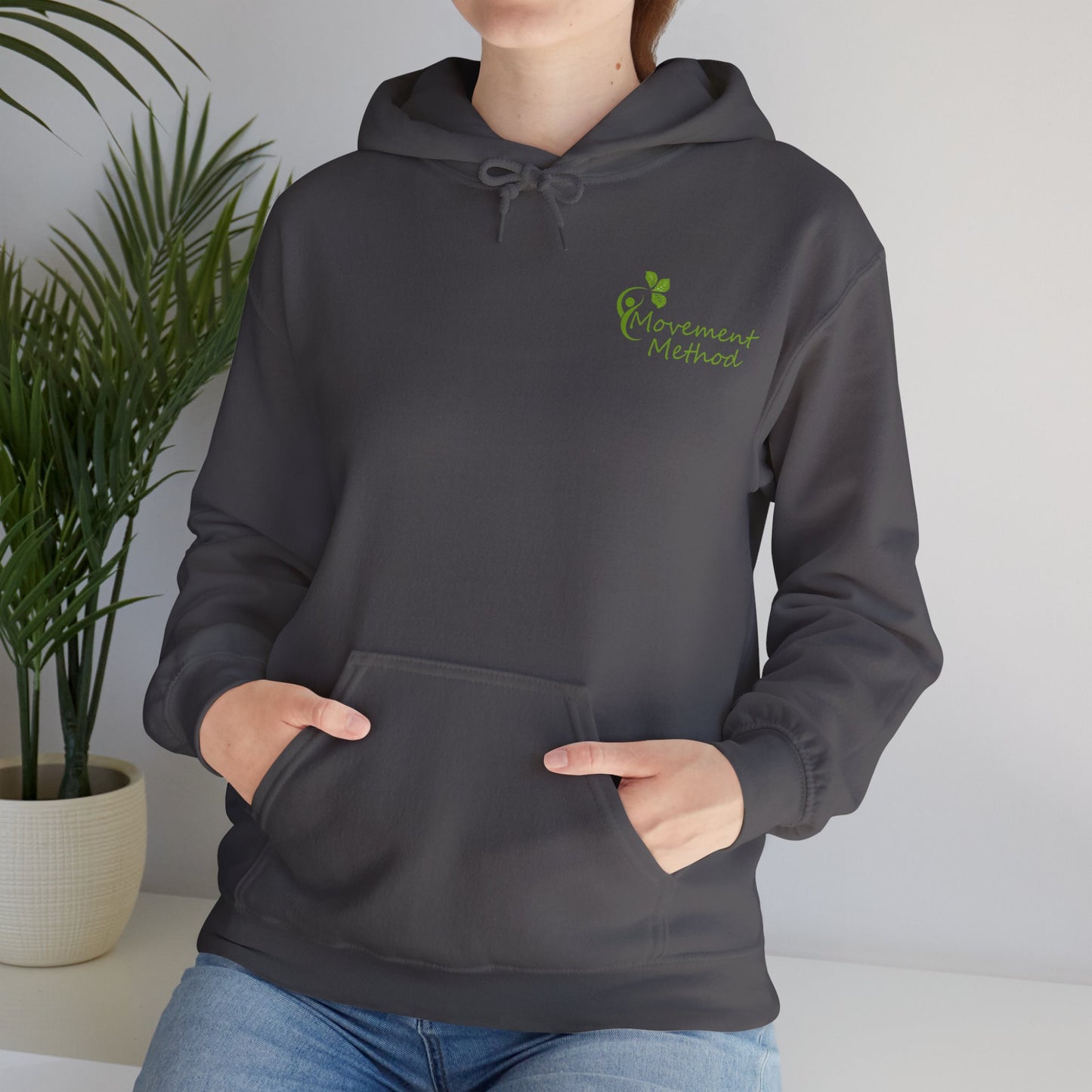 Movement Method - Light Colored URL - Unisex Heavy Blend™ Hooded Sweatshirt