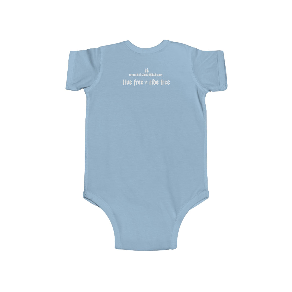 Live Free Ride Free - Infant Fine Jersey Bodysuit