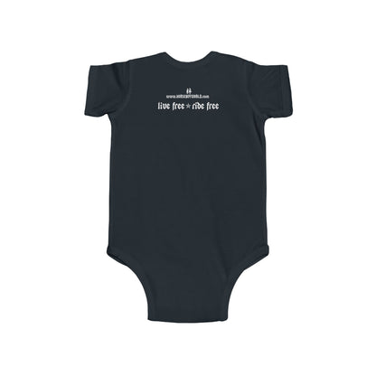 Live Free Ride Free - Infant Fine Jersey Bodysuit