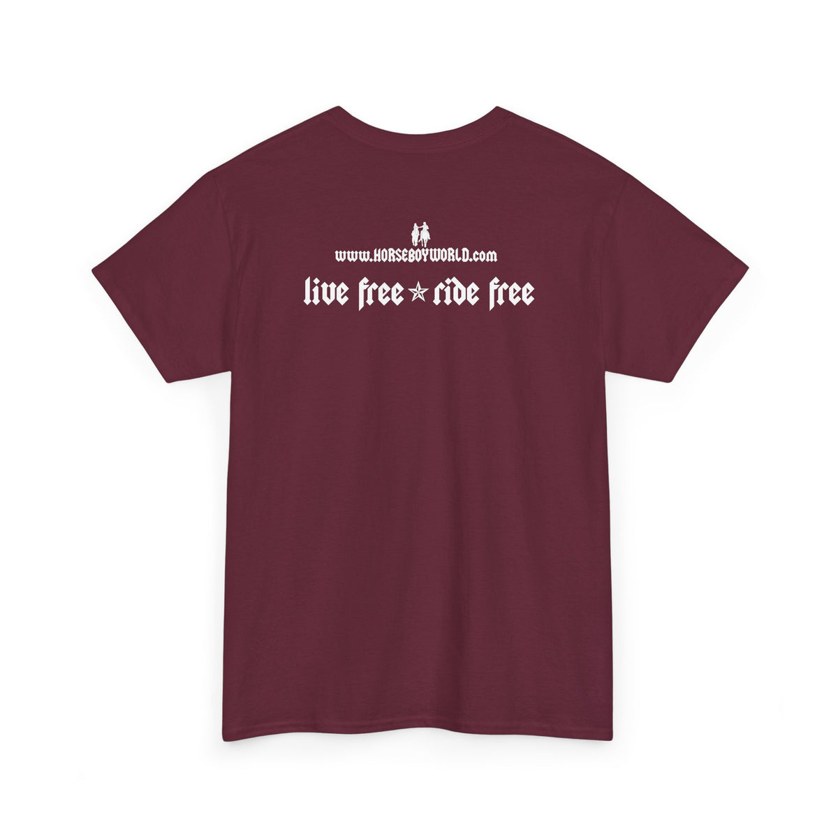 EU Printer - Horse Boy - Unisex Heavy Cotton Tee