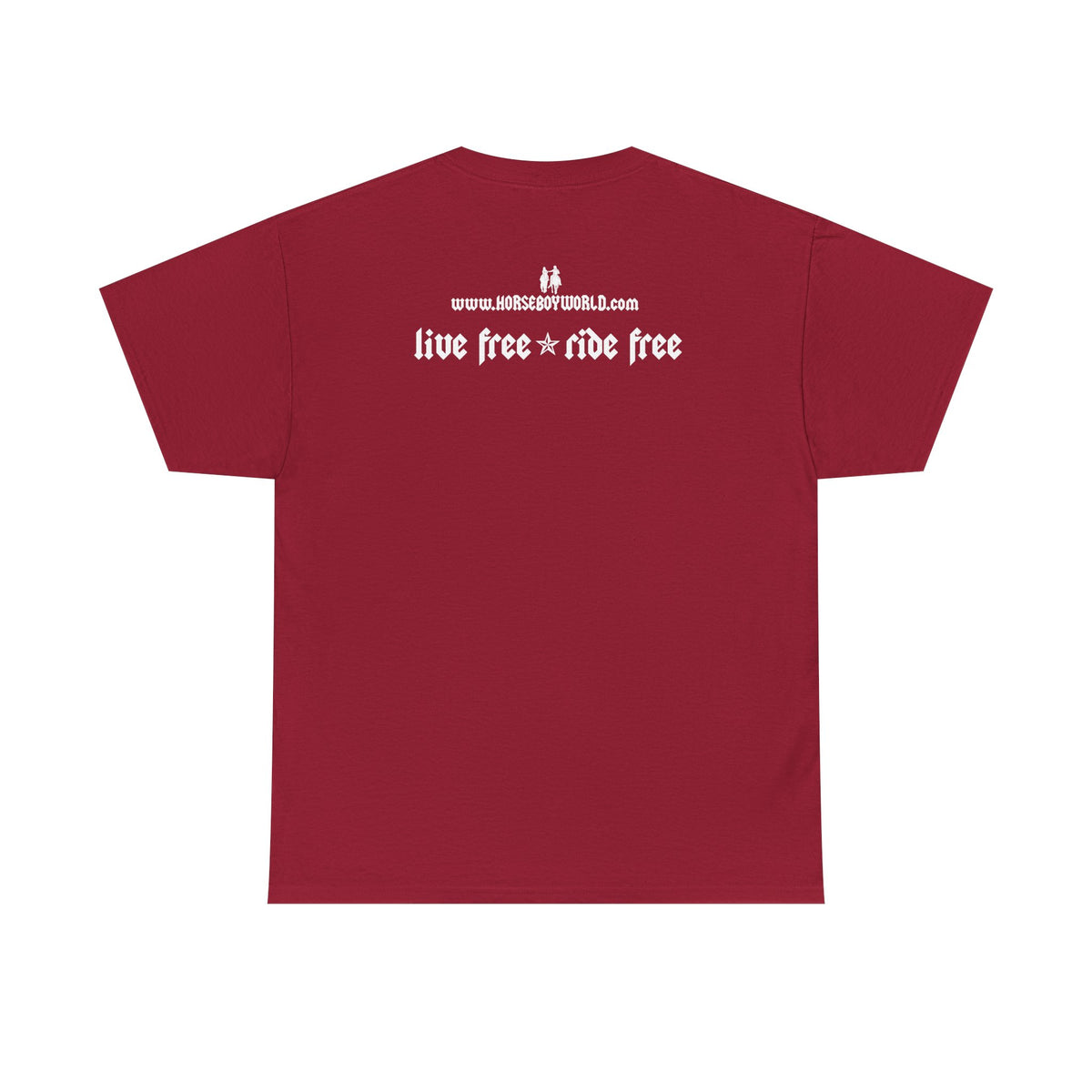 EU Printer - Horse Boy - Unisex Heavy Cotton Tee