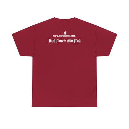 EU Printer - Horse Boy - Unisex Heavy Cotton Tee