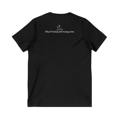NTLS - Unisex Jersey Short Sleeve V-Neck Tee