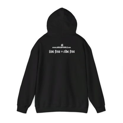 EU printer - Fireblizzard - Unisex Heavy Blend™ Hooded Sweatshirt